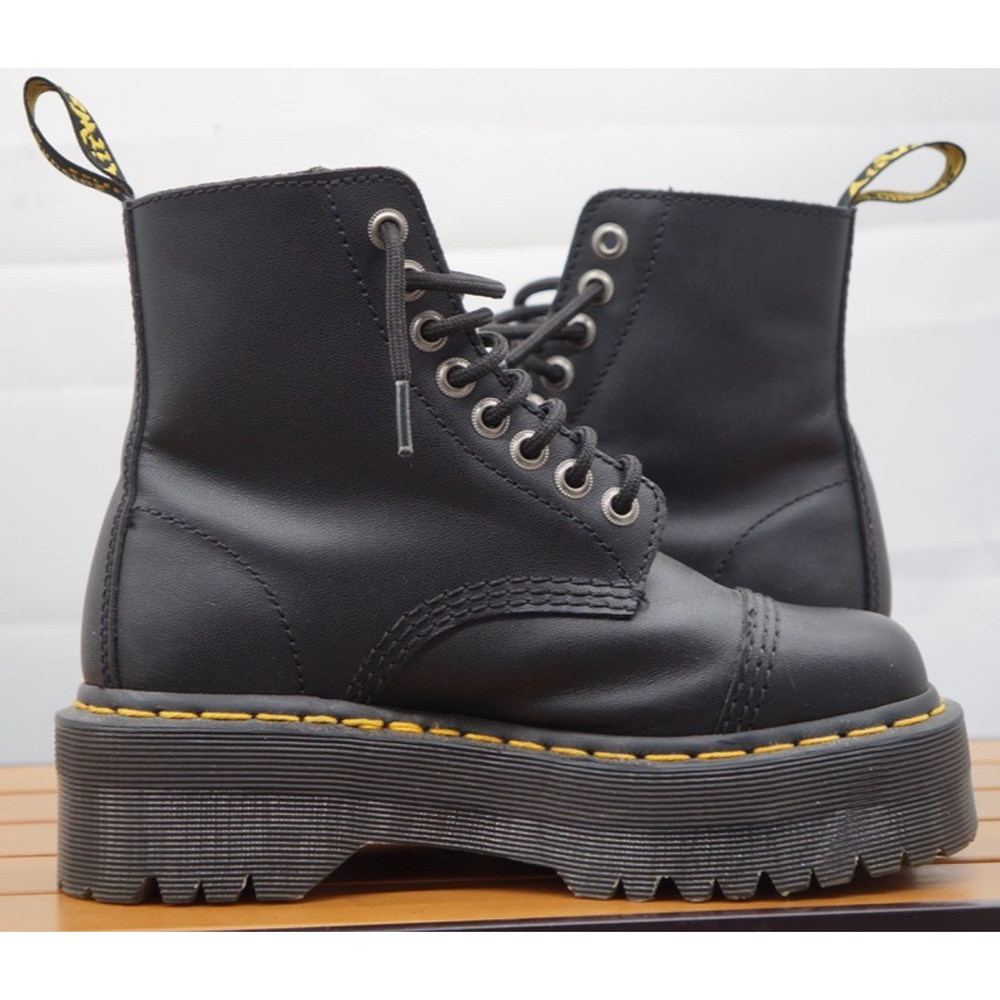 Dr. Martens Sinclair Mystic Floral Leather Platform Boots Women’s 5 - Picture 8 of 11